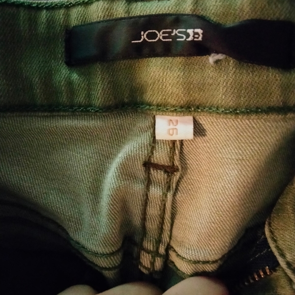 Joe's green skinny jeans 26 - Picture 3 of 6